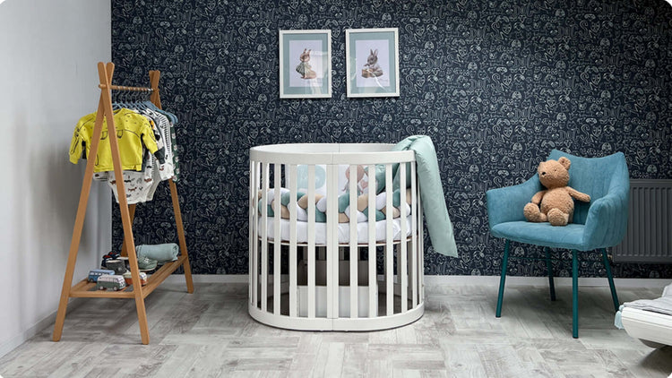 Veres Rom Kollektion: Charmante und funktionale Möbel für das Kinderzimmer mit sanften Rundungen und einem stilvollen, modernen Design