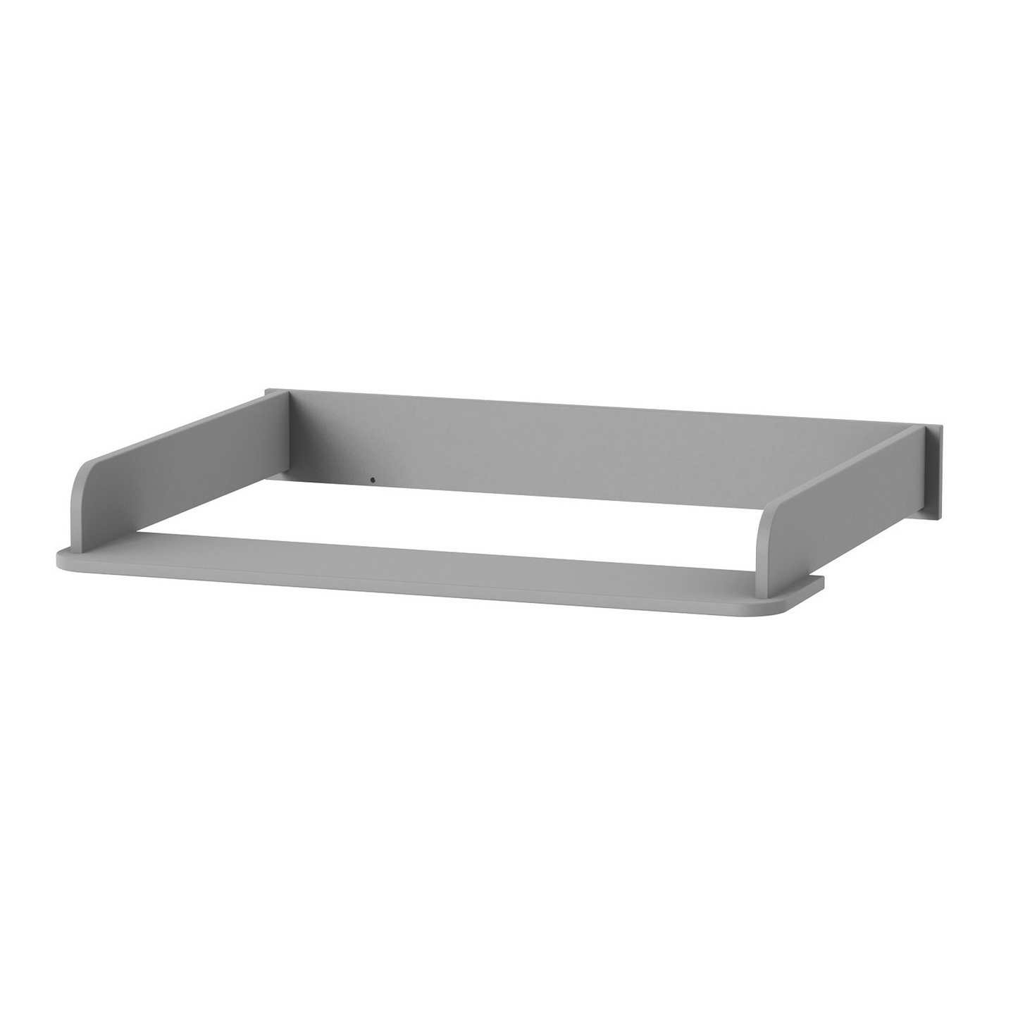 Klappbarer Wickeltisch Veres in Graphit – robust und funktional, ideal für jedes Elternzimmer.