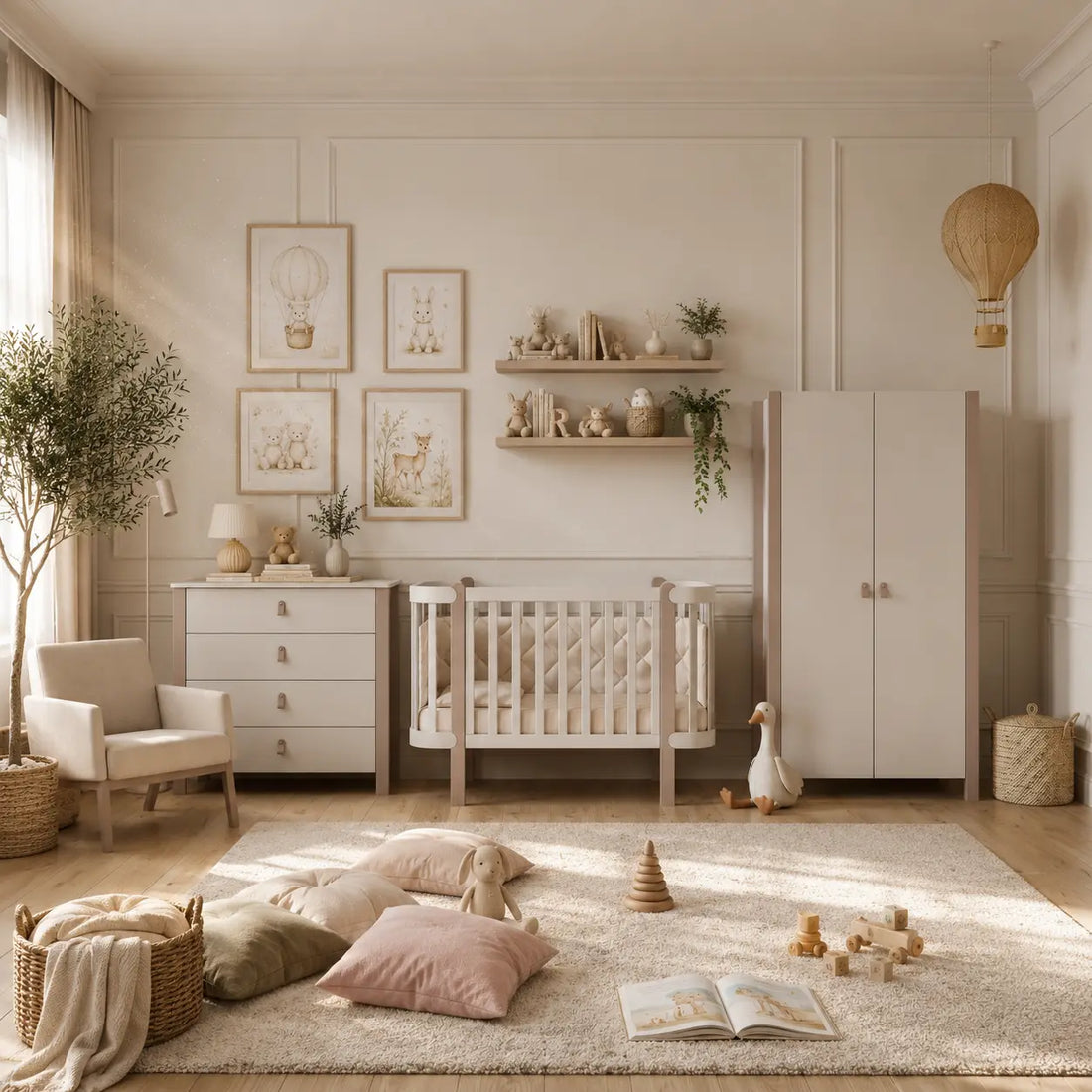 Cashmere Kinderzimmer Möbel – elegante Babybetten, Kommoden und Kleiderschränke | Veres Company Veres Company