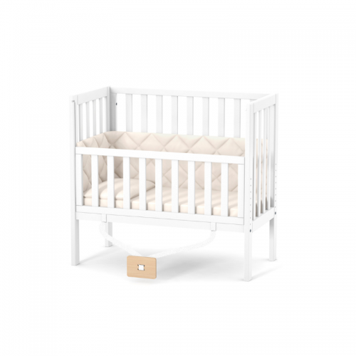 Beistellbett-Matratze und Textil-Set Veres – komfortable Matratze mit weichem Bezug für das Beistellbett.