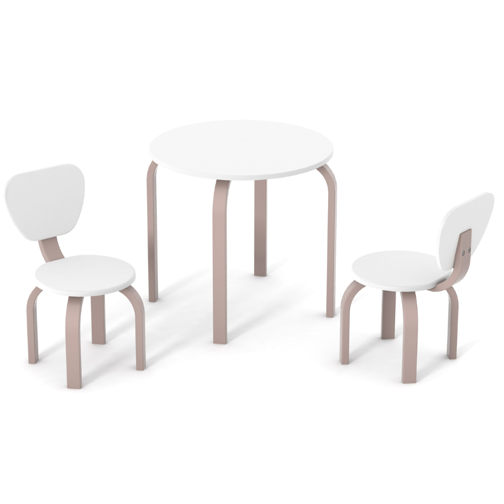 Veres Monaco Kindermöbel-Set – stilvolles Design für kleine Künstler – ideal zum Spielen, Lernen und Basteln