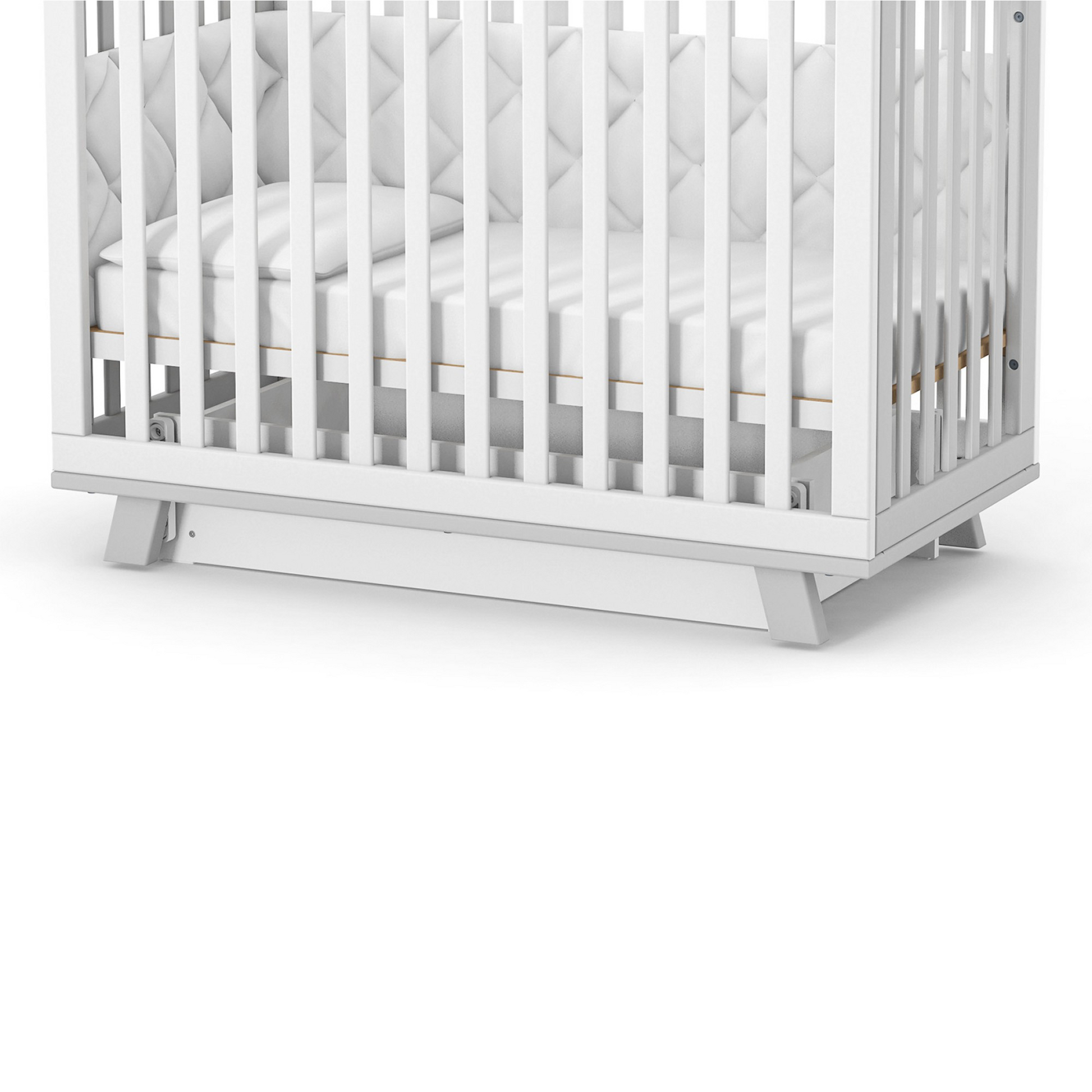 Veres Schaukelsystem ohne Schublade für Babybetten im Babybett Veres Manhattan – das Schaukelsystem im Babybett Veres Manhattan, das für eine beruhigende Schaukelfunktion sorgt.