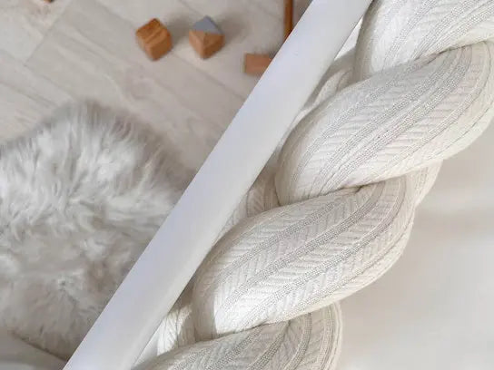 Babybettwäsche-Set für Veres Rom 90×70 cm TraumLand Milchweiß