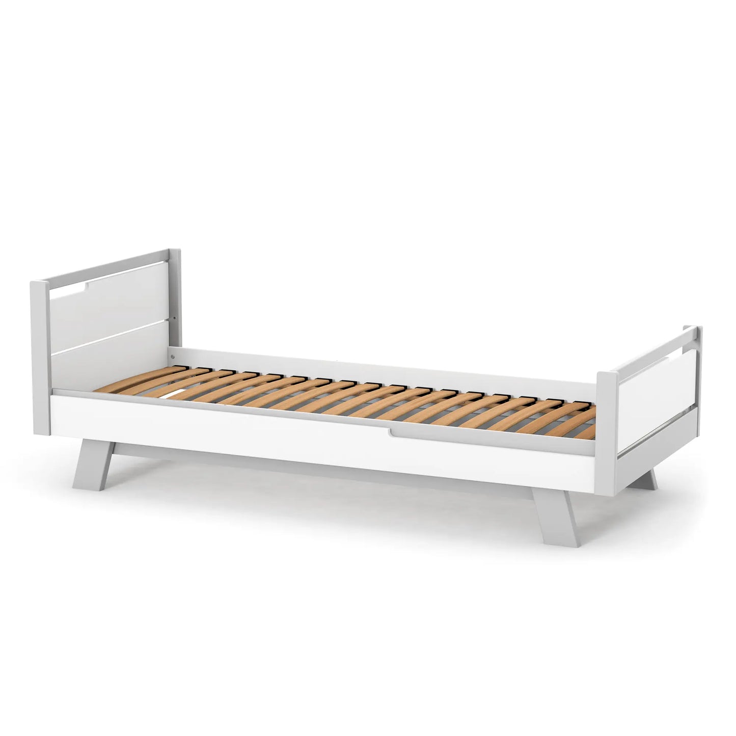 Veres Manhattan 190 Jugendbett (190x80 cm) - sicheres und komfortables Jugendbett mit abnehmbaren Schutzbrettern.