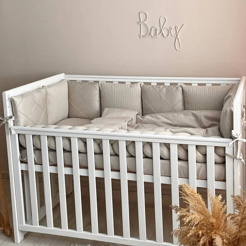 Babybettwäsche-Set 6 für 120x60 TraumLand Latte Veres Company