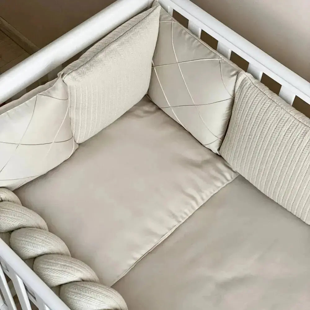 Babybettwäsche-Set 6 für 120x60 TraumLand Latte Veres Company