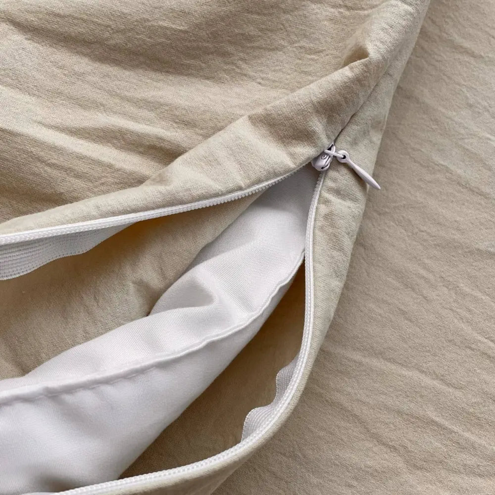 Babybettwäsche aus gewaschener Baumwolle 120*60cm – Mokka Veres Company