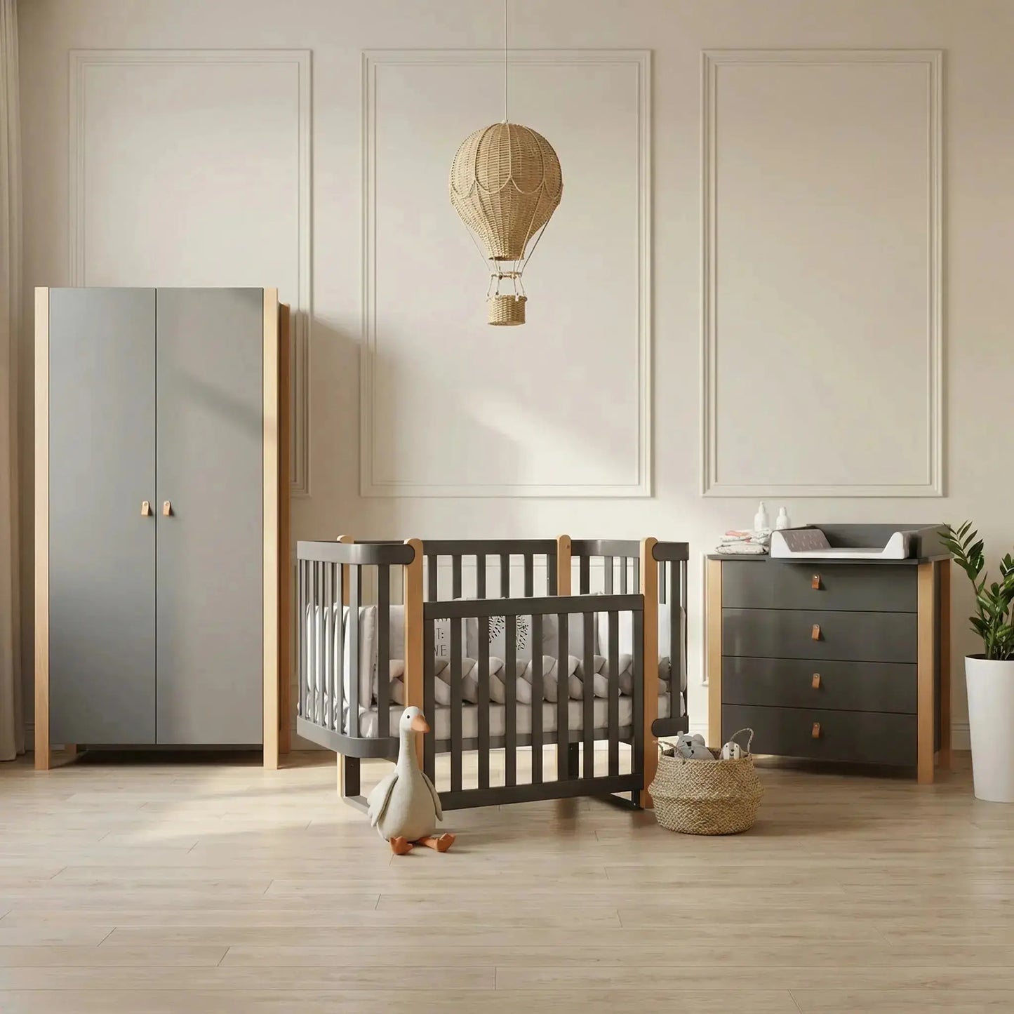 Veres Monaco Babybett (120x60 cm) • Premium Kollektion, sicher & multifunktional Veres Company
