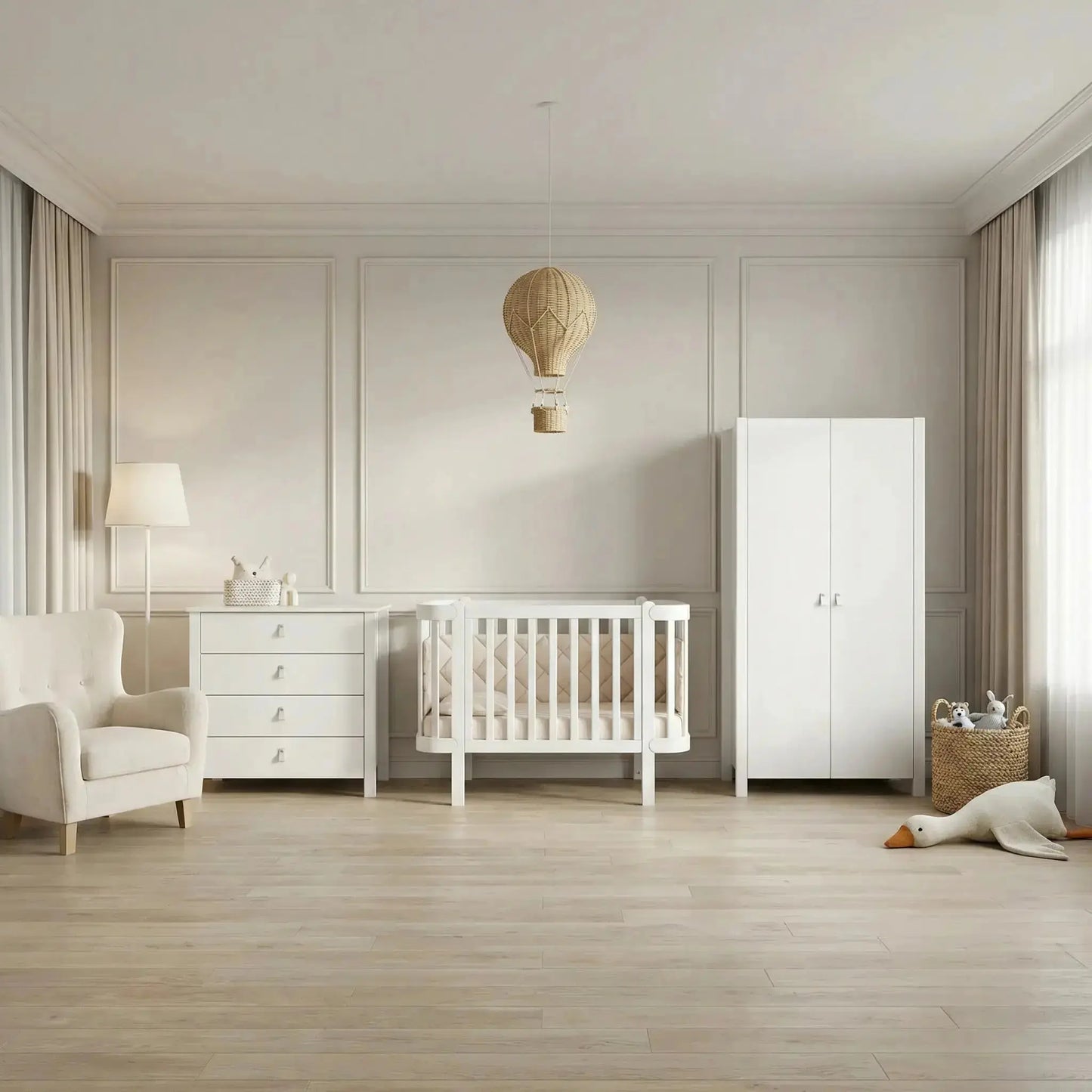 Veres Monaco Babybett (120x60 cm) • Premium Kollektion, sicher & multifunktional Veres Company
