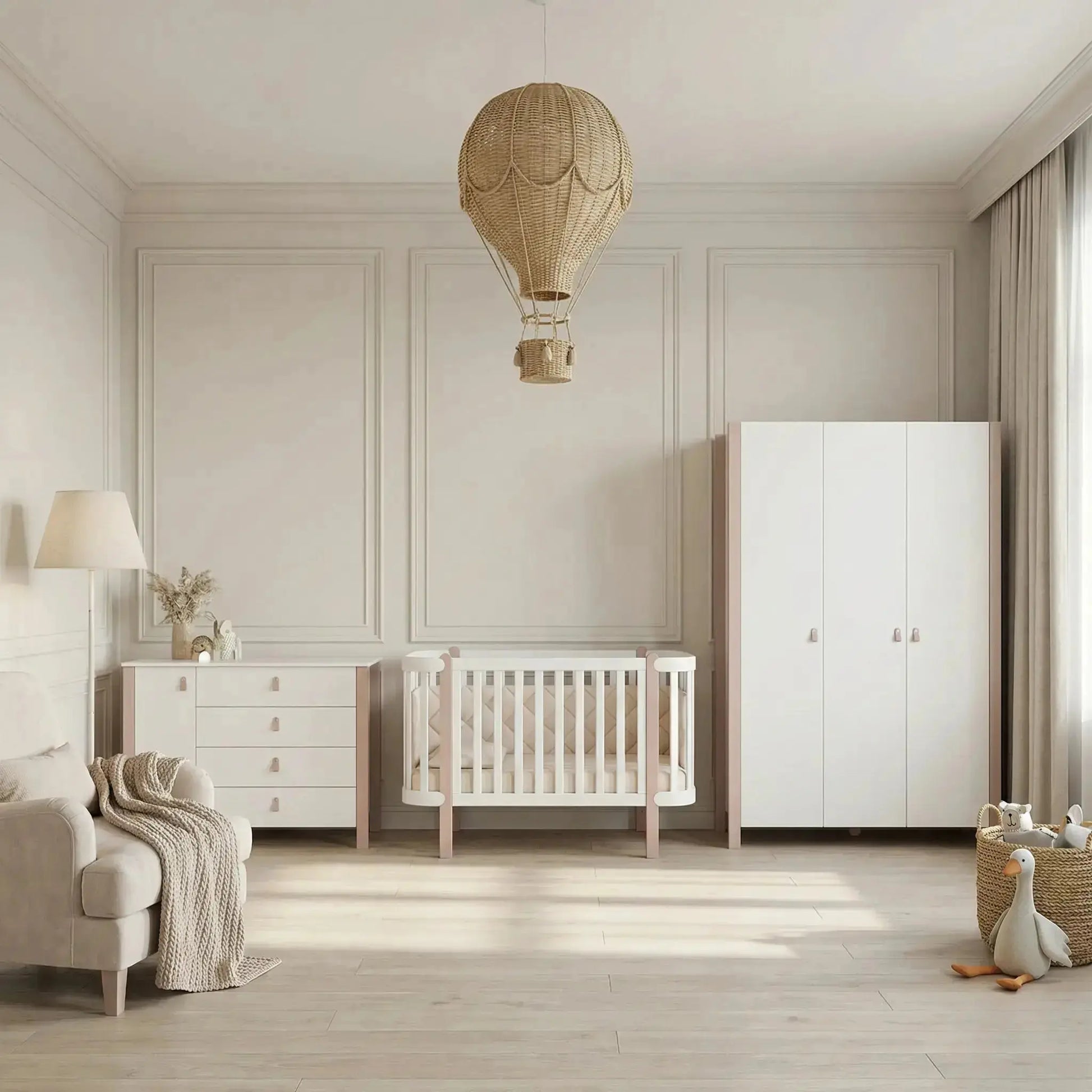 Veres Monaco Babybett (120x60 cm) • Premium Kollektion, sicher & multifunktional Veres Company