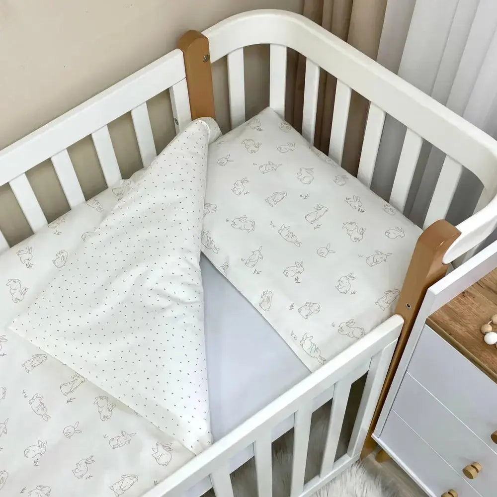 Babybettwäsche Baby Mix Häschen Veres Company