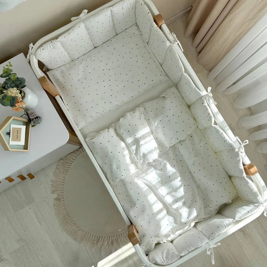 Babybettwäsche-Set für 120x60 cm Tiny Love Milchweiß