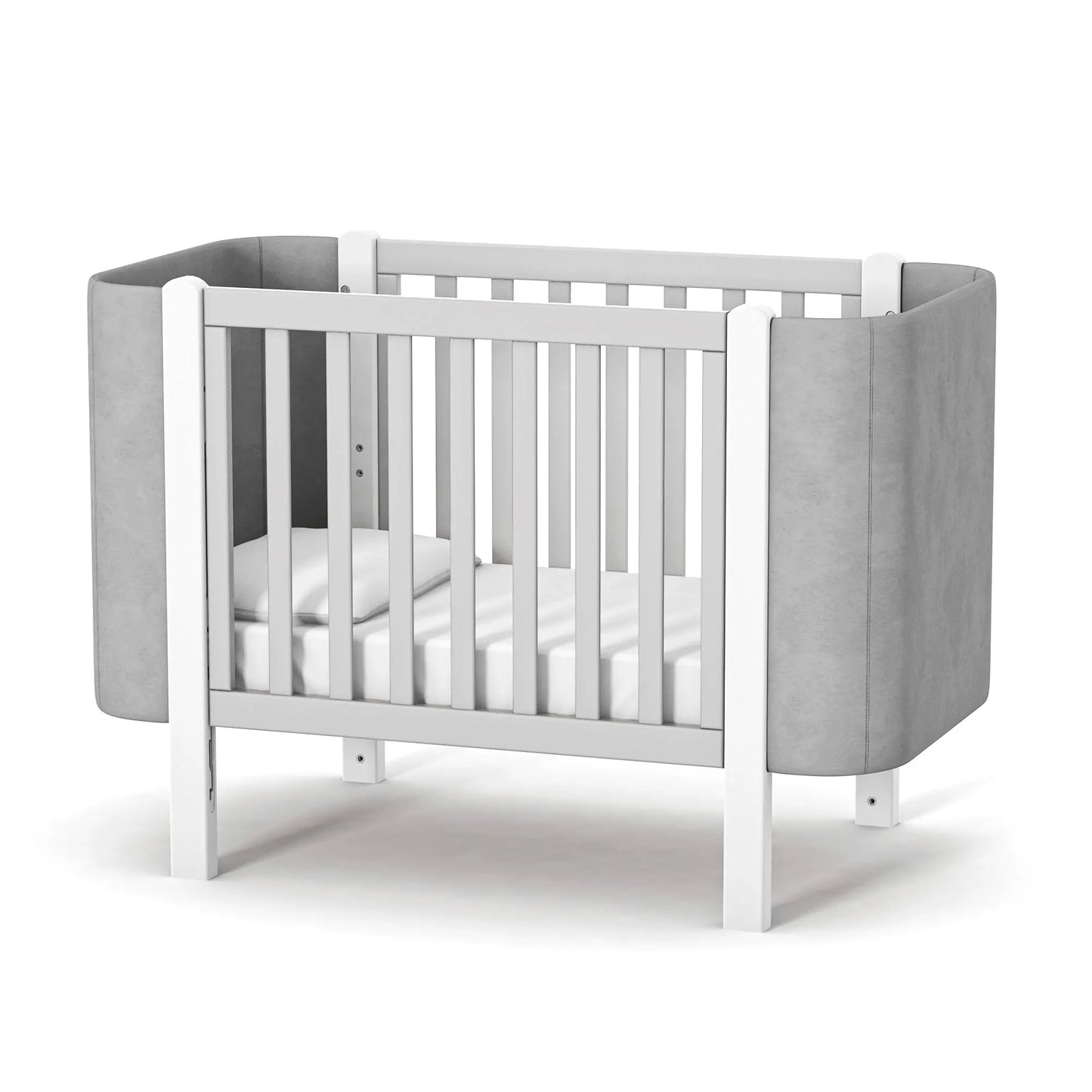 Modernes Branding für Veres Monaco Velour Babybett 120x60 cm – Premium-Babybett-Kollektion